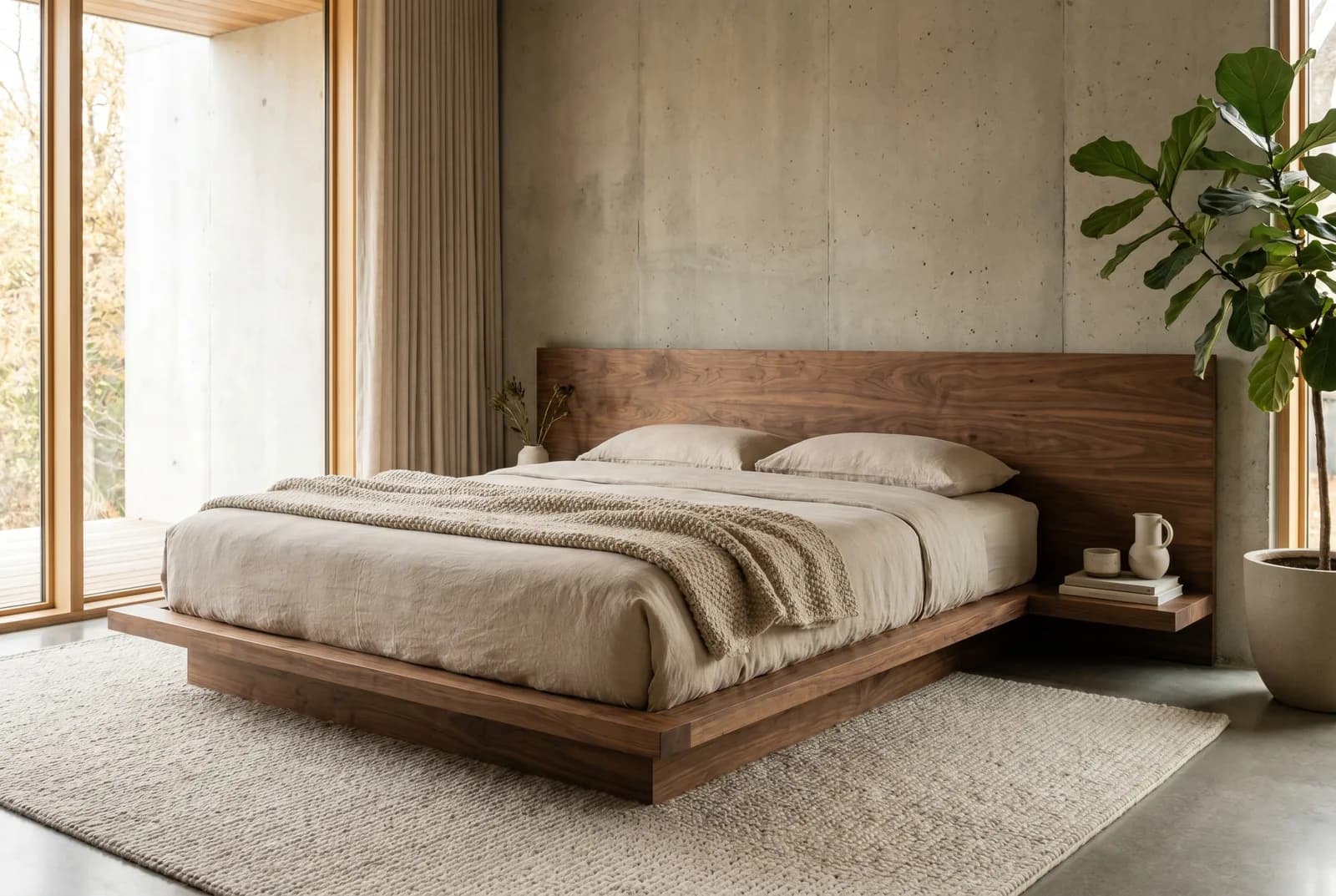 Beds, Frames & Nightstands — illustrative concept 2