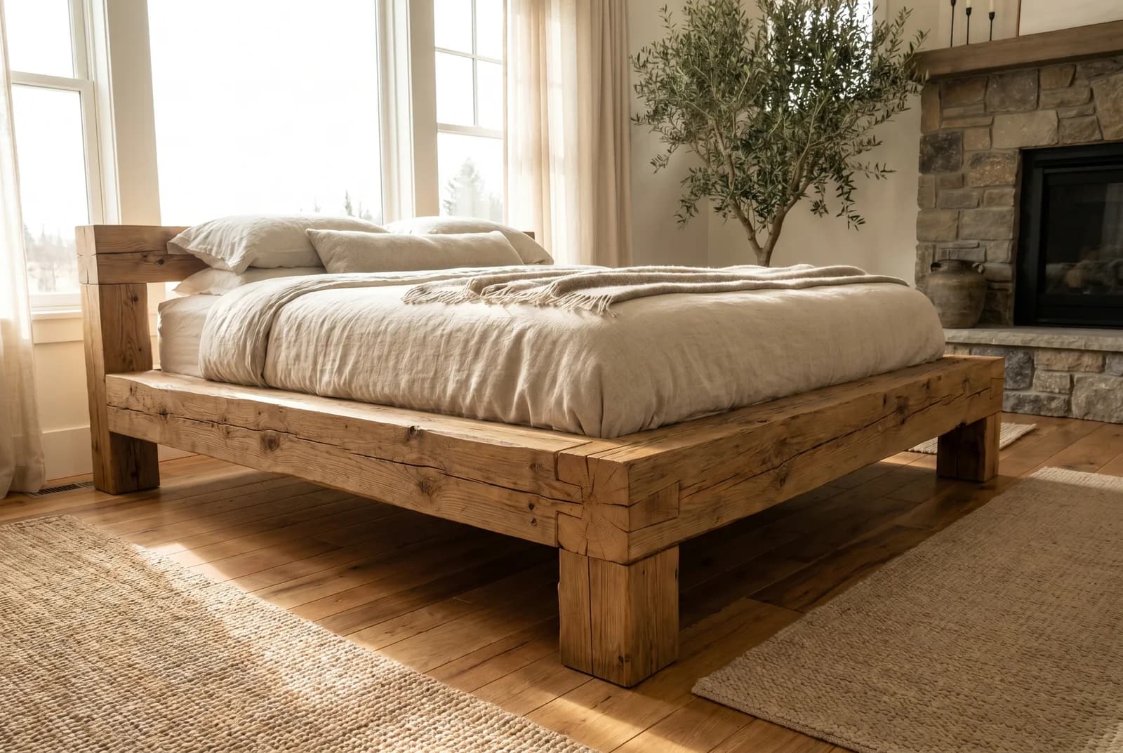 Beds, Frames & Nightstands — illustrative concept 3