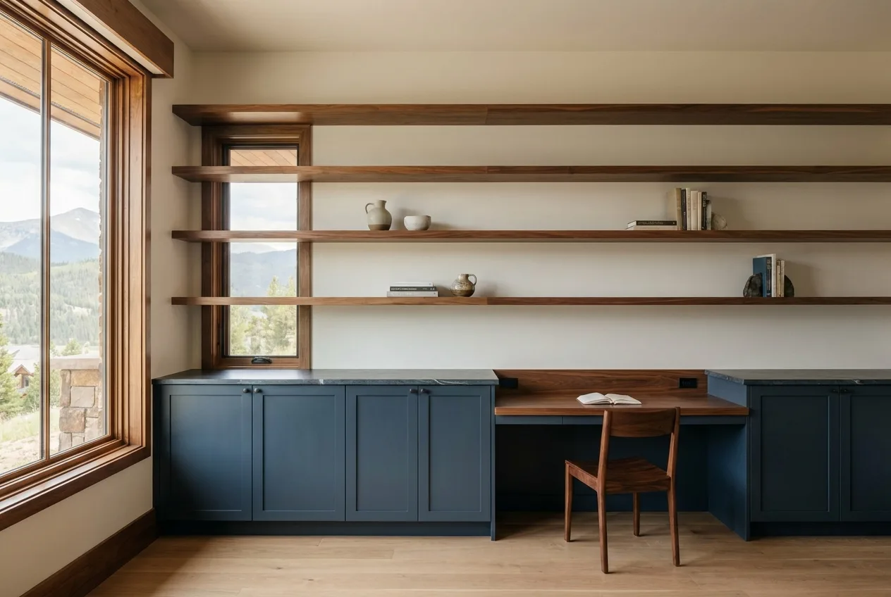 Built-In Shelving & Entertainment Centers — illustrative concept 3