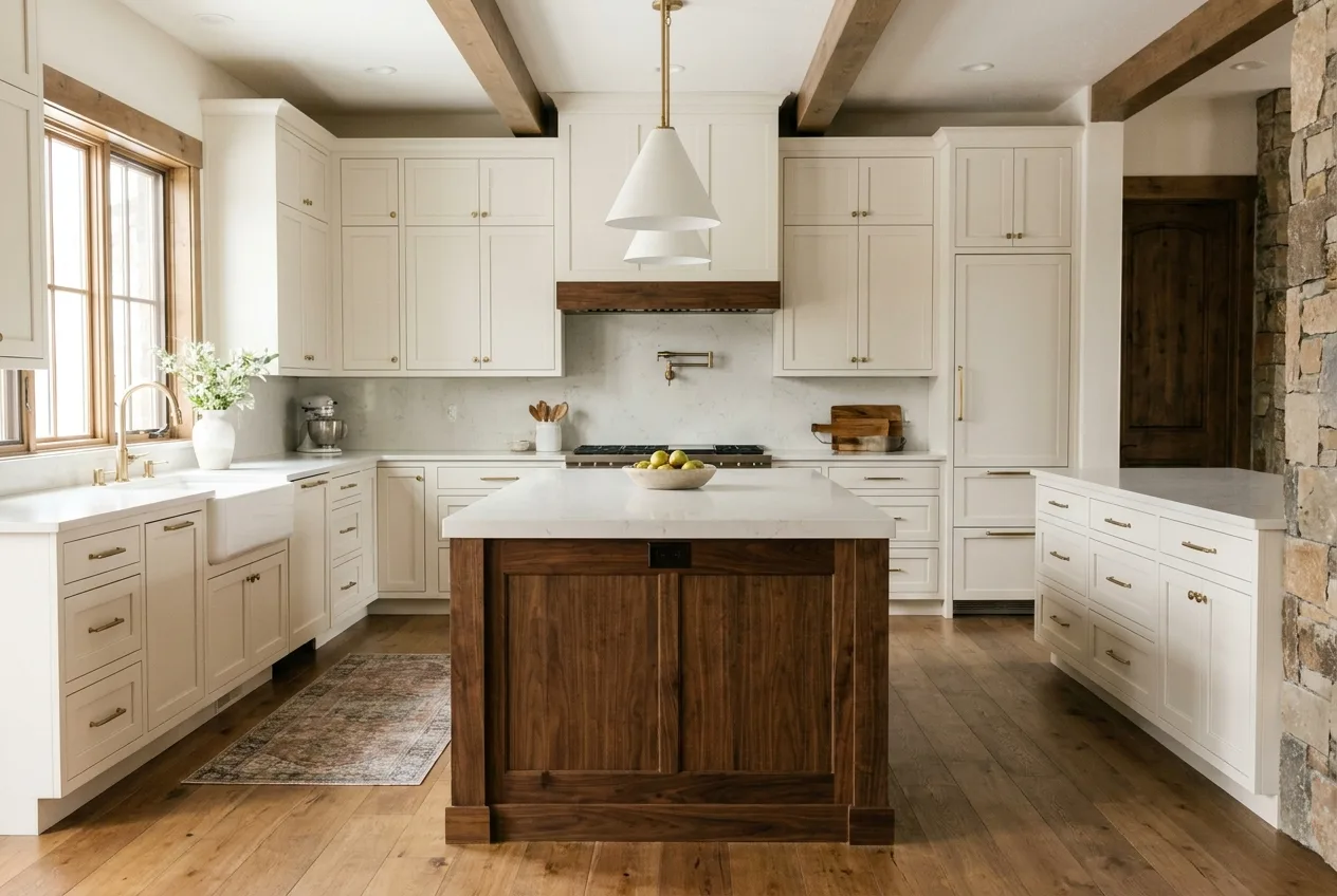 Custom Cabinetry & Kitchens — illustrative concept 2