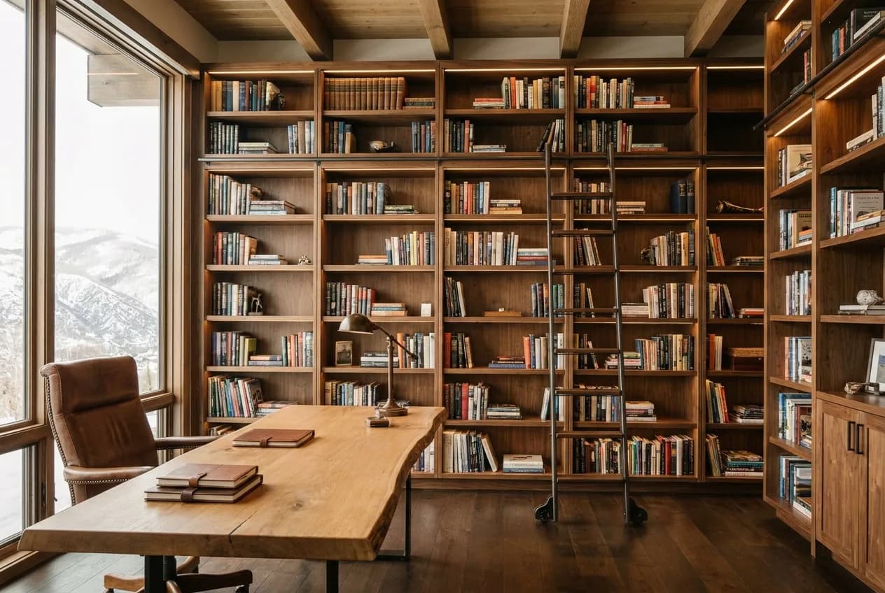 Home Offices & Libraries — illustrative concept 2