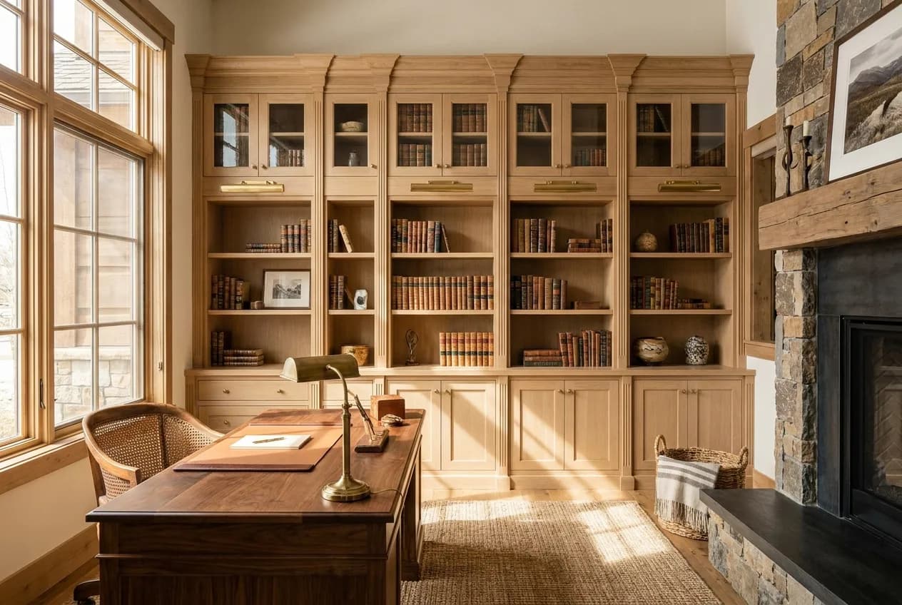 Home Offices & Libraries — illustrative concept 3