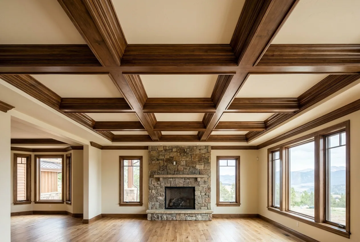 Exposed Beams & Wood Ceilings — illustrative concept 2