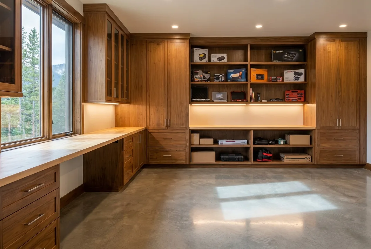 Garage & Storage Systems — illustrative concept 3