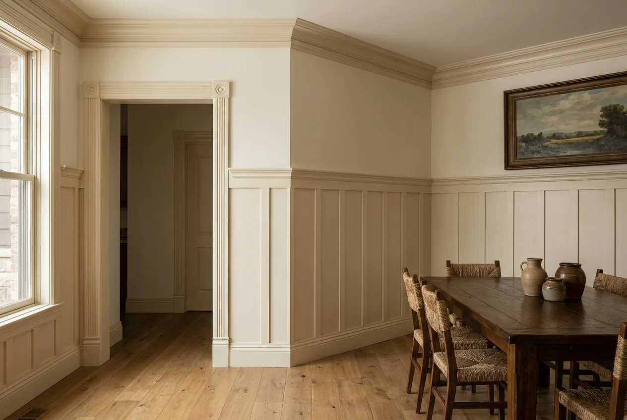 Trim, Molding & Wainscoting — illustrative concept 4