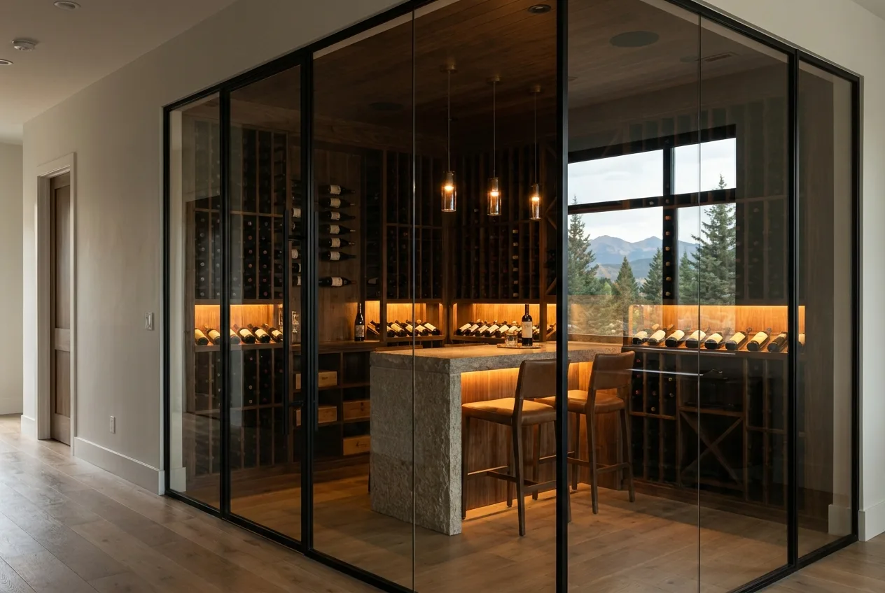 Wine Cellars & Wine Rooms — illustrative concept 3